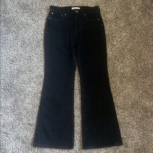 Madewell- Women’s Black Flared Jeans